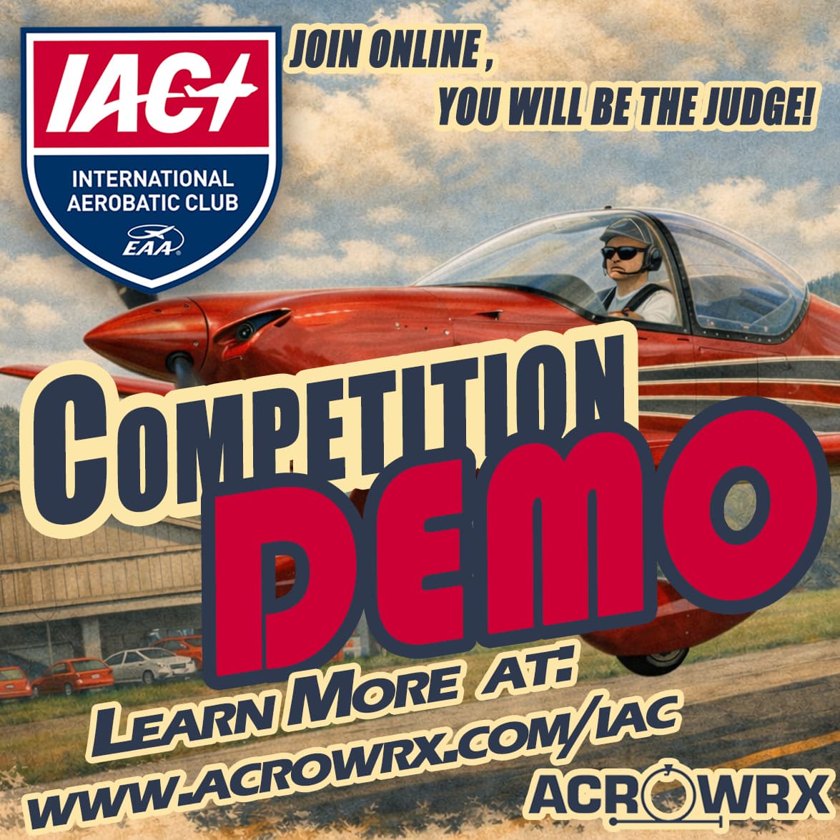 AirVenture 2026 IAC Demo poster (alternate)
